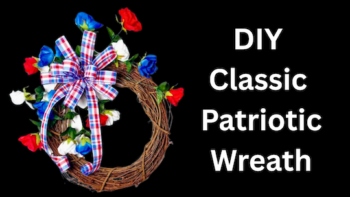 classic patriotic wreath
