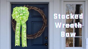 Stacked Wreath Bow 