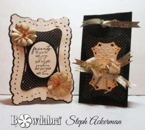 How to make a stunning gift bag bow and card