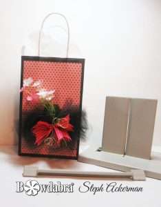 How to make a beautiful floral gift bag