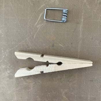 Disassemble Clothespin