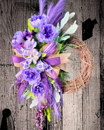 Stunning DIY large wreath