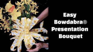 How to make a stunning presentation bouquet