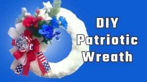 easy patriotic wreath