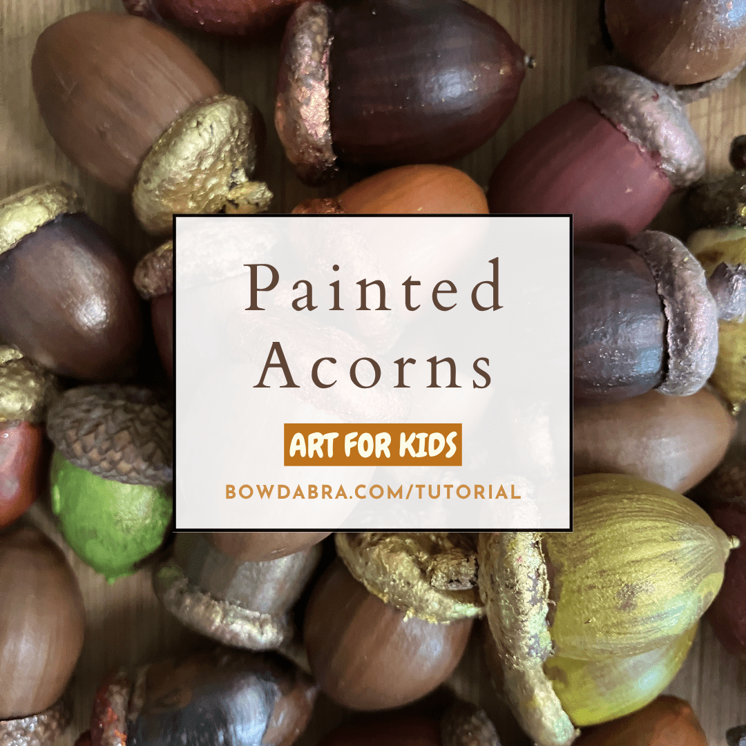 Painted Acorns(Instagram)