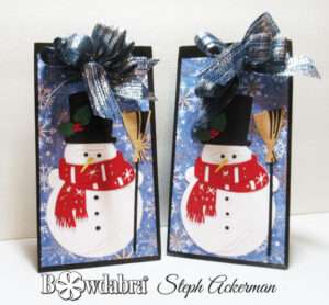 How to make mini holiday gift bags sparkle