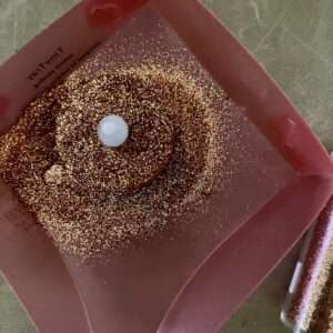 Cover Tealight with Glitter