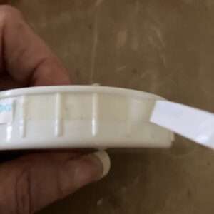 Place Double Sided Tape Around Lid