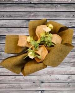 stunning autumn wreath bow