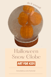Halloween Snow Globe