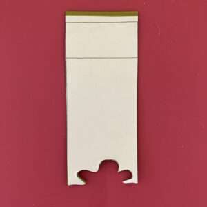 Cut Away Vertical Sides of Strip