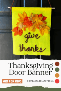 Thanksgiving Door Banner