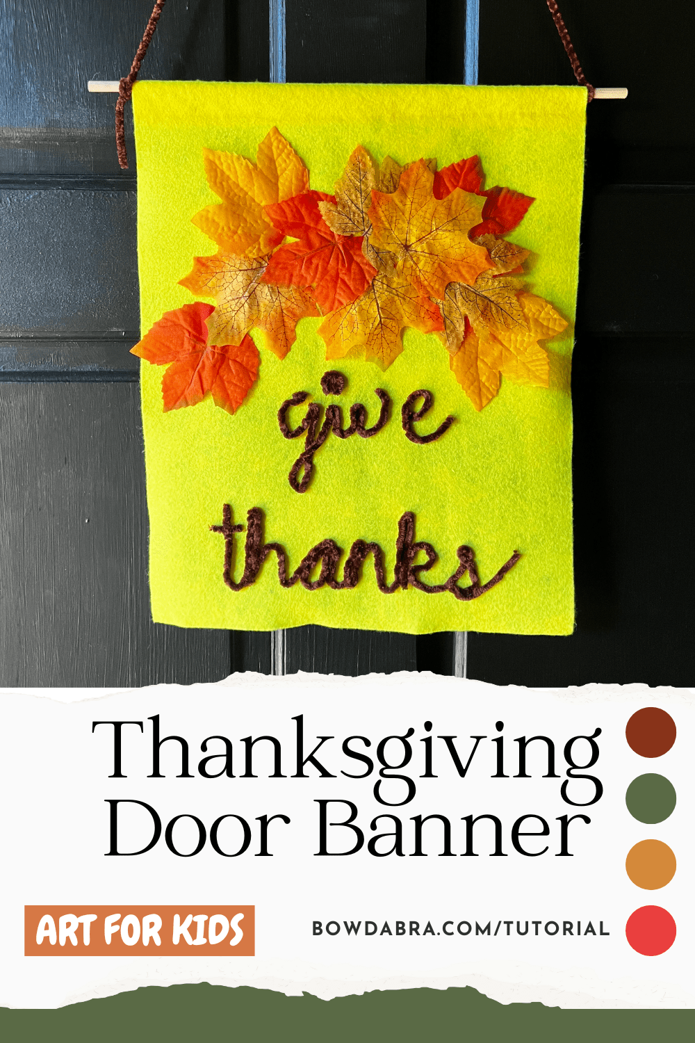 Thanksgiving Door Banner