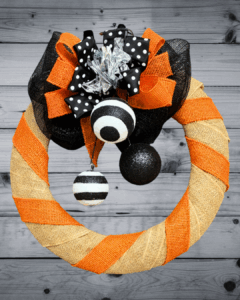 charming Halloween wreath