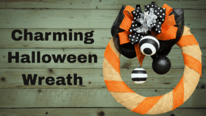 charming Halloween wreath