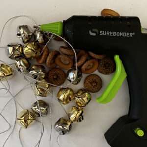 Supplies for Jingle Bell Acorns