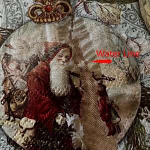 Trace Water Line to Trim Napkin to Selected Area