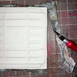 Trim Excess from Tile Edges