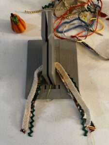 fall salt shaker tassel