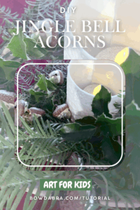 Jingle Bell Acorns (Pinterest)