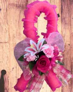 breast cancer wreath 2