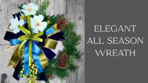 Elegant all season wreath