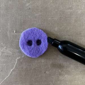 Draw Nostrils on Pig Nose