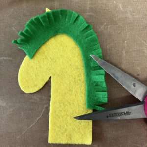 Snip Mane to Create Hair