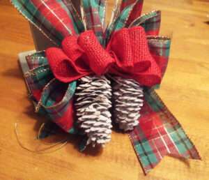 pine cone wreath