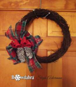 pine cone wreath