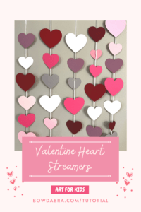 Valentine Heart Streamers