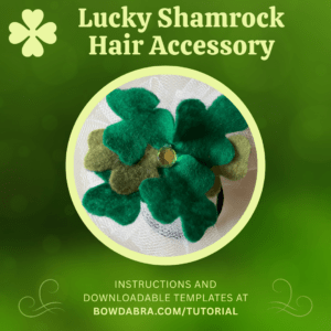 Lucky Shamrock Hair Accessory (Instagram)