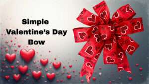 super simple bow