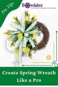 classic spring wreath