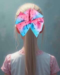 How to make a beautiful no-sew pinwheel hair bow