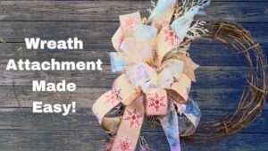 stunning wreath attachment