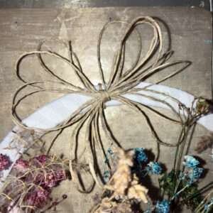 Tie Bow to Wreath Ring