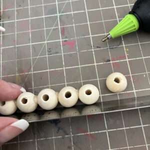 Construct Wooden Bead Vases Strip