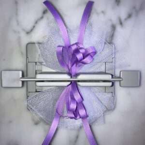 Compress Tulle and Ribbon in Mini Bowdabra with Wand