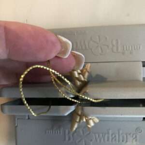 Pass Wire Ends through Loop