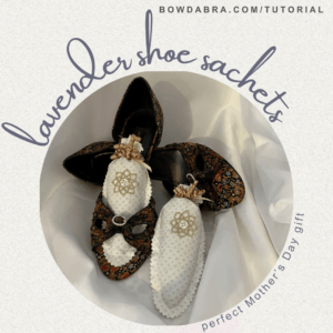 Lavender Shoe Sachet (Instagram)