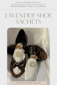 Lavender Shoe Sachets (Pinterest)