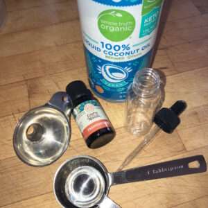 Supplies for Scented Beard Oil