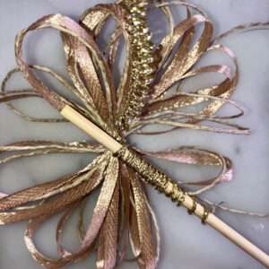 Coil Wire Ends around Skewer