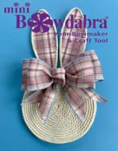 How to make an adorable bunny head wall hanging