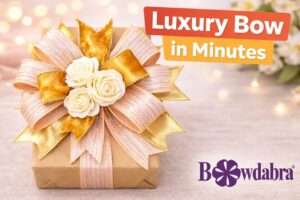 luxury gift bow