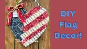 flag decor hanger