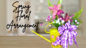 spring floral arrangement