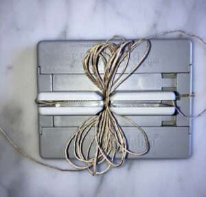 Layer Loops of Twine in Mini Bowdabra