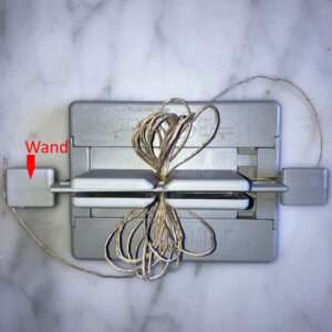 Layer Loops of Twine in Mini Bowdabra